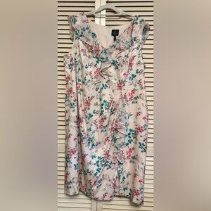 Adrianna Papell Cream, Blue and pink Dress size 20 W